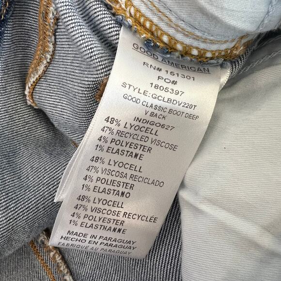 Good American Light Blue Boot Cut Jeans - Picture 10 of 11